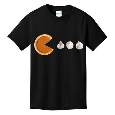 Retro Pumpkin Pie Thanksgiving Game Kids T-Shirt