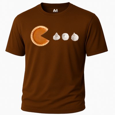 Retro Pumpkin Pie Thanksgiving Game Performance Shirt
