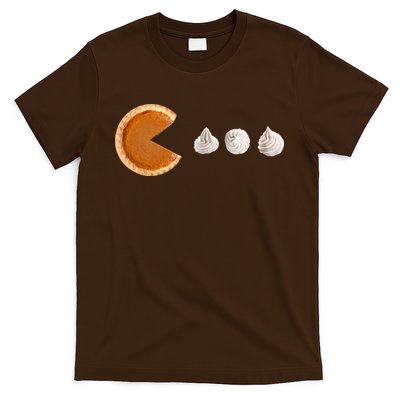 Retro Pumpkin Pie Thanksgiving Game T-Shirt