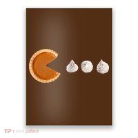 Retro Pumpkin Pie Thanksgiving Game Poster