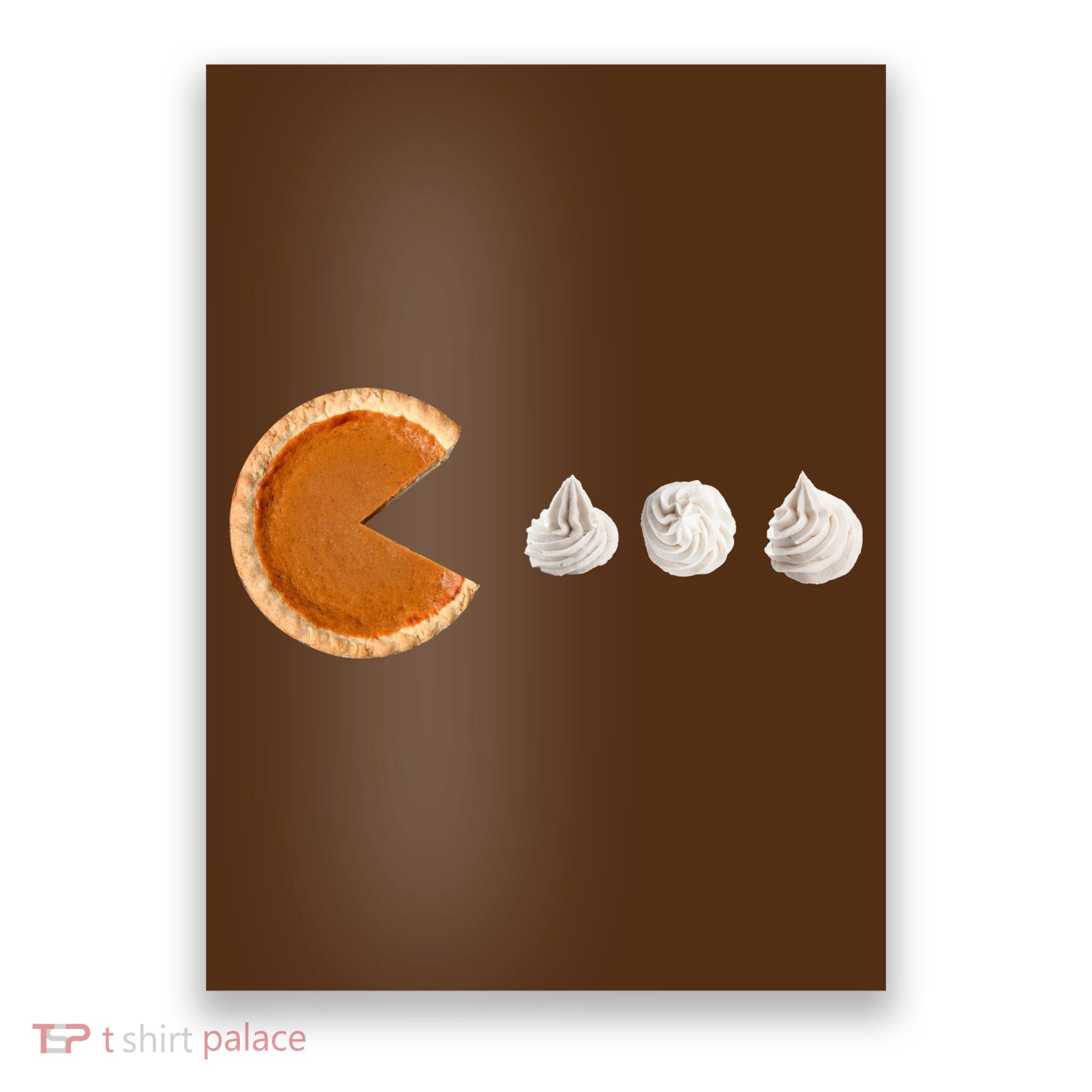 Retro Pumpkin Pie Thanksgiving Game Poster
