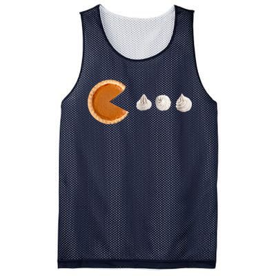 Retro Pumpkin Pie Thanksgiving Game Mesh Reversible Basketball Jersey Tank