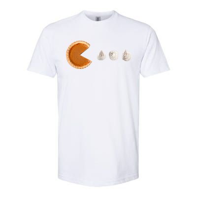 Retro Pumpkin Pie Thanksgiving Game Softstyle CVC T-Shirt