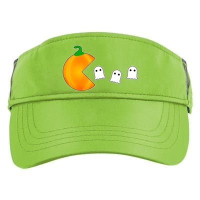 Retro Pumpkin Video Game Funny Halloween Adult Drive Performance Visor