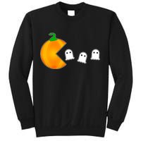 Retro Pumpkin Video Game Funny Halloween Sweatshirt