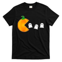 Retro Pumpkin Video Game Funny Halloween T-Shirt