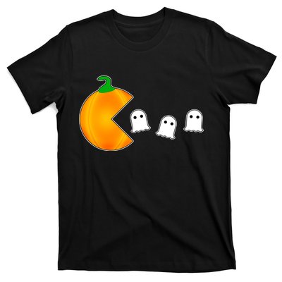 Retro Pumpkin Video Game Funny Halloween T-Shirt