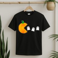 Retro Pumpkin Video Game Funny Halloween T-Shirt