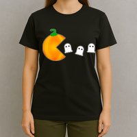 Retro Pumpkin Video Game Funny Halloween T-Shirt