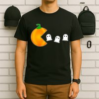 Retro Pumpkin Video Game Funny Halloween T-Shirt