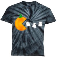 Retro Pumpkin Video Game Funny Halloween Kids Tie-Dye T-Shirt