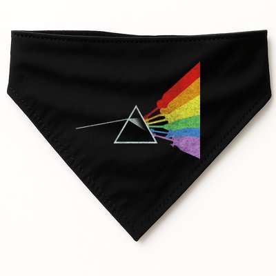 Retro Rainbow Guitars USA-Made Doggie Bandana