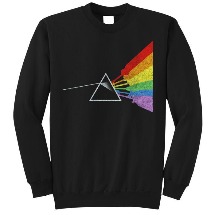 Retro Rainbow Guitars Sweatshirt