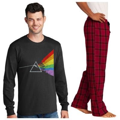 Retro Rainbow Guitars Long Sleeve Pajama Set