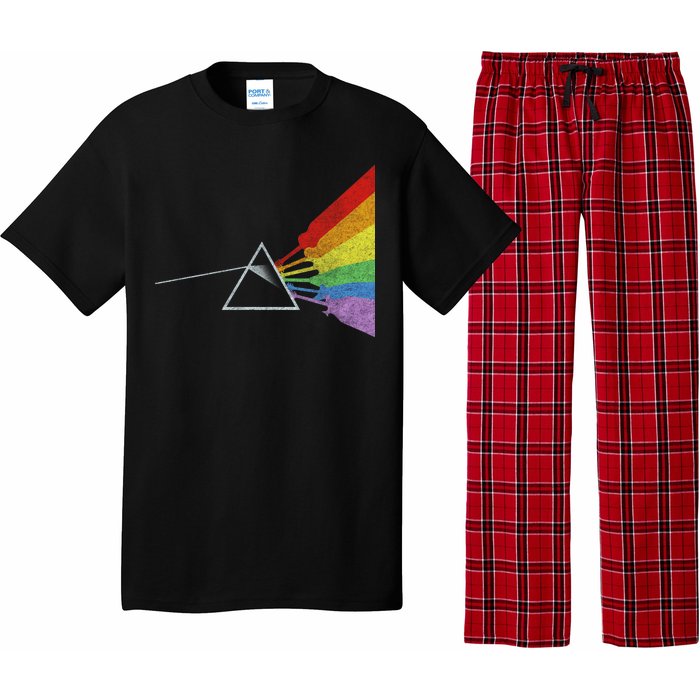 Retro Rainbow Guitars Pajama Set