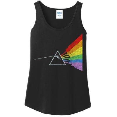 Retro Rainbow Guitars Ladies Essential Tank