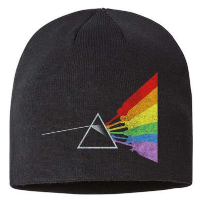 Retro Rainbow Guitars Sustainable Beanie