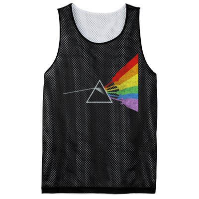 Retro Rainbow Guitars Mesh Reversible Basketball Jersey Tank