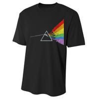 Retro Rainbow Guitars Performance Sprint T-Shirt