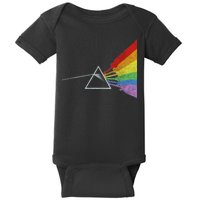 Retro Rainbow Guitars Baby Bodysuit