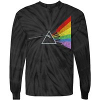 Retro Rainbow Guitars Tie-Dye Long Sleeve Shirt