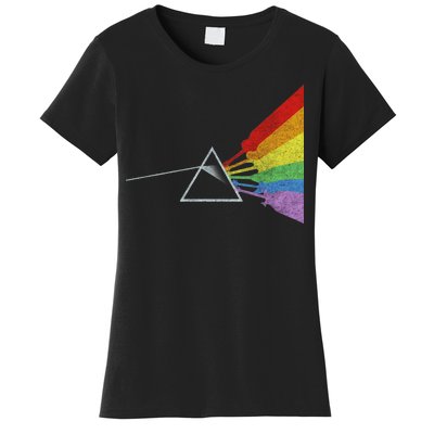 Retro Rainbow Guitars Women's T-Shirt