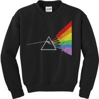 Retro Rainbow Guitars Kids Sweatshirt