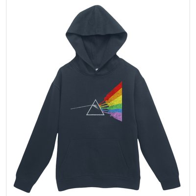 Retro Rainbow Guitars Urban Pullover Hoodie