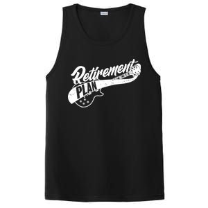 Retro Retirement Plan Guitar PosiCharge Competitor Tank