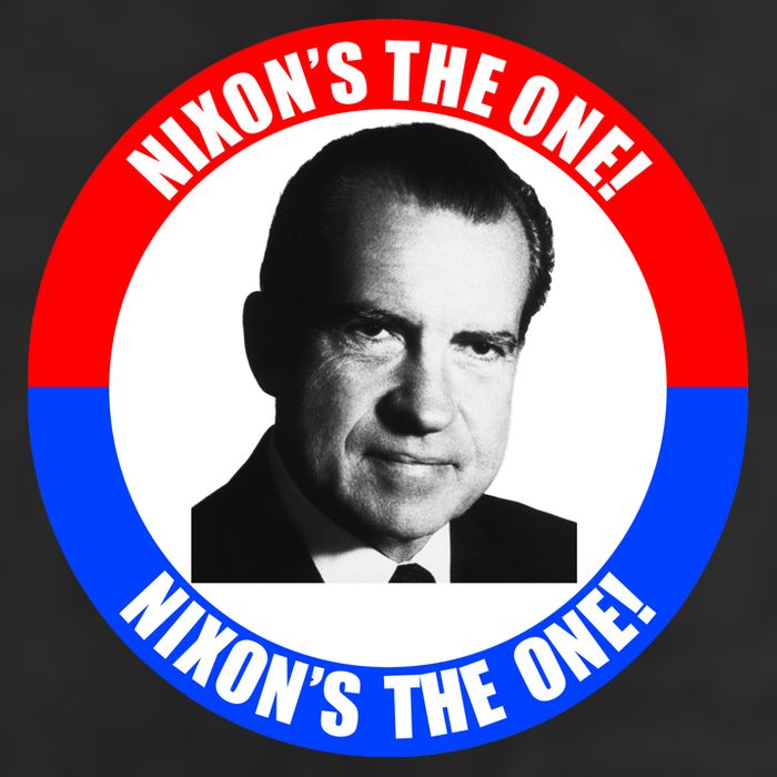 Retro Richard Nixon Nixon's The One Presidential Campaign Adult Drive Performance Visor