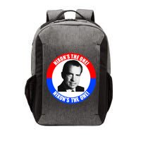 Retro Richard Nixon Nixon's The One Presidential Campaign Vector Backpack