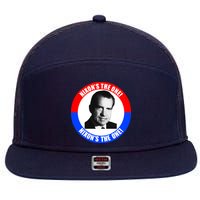 Retro Richard Nixon Nixon's The One Presidential Campaign 7 Panel Mesh Trucker Snapback Hat
