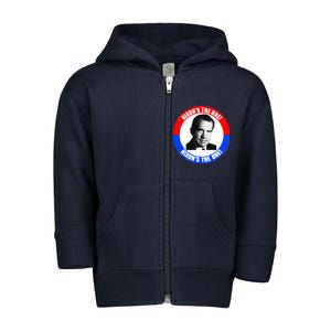 Retro Richard Nixon Nixon's The One Presidential Campaign Toddler Zip Fleece Hoodie