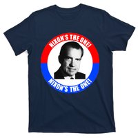 Retro Richard Nixon Nixon's The One Presidential Campaign T-Shirt