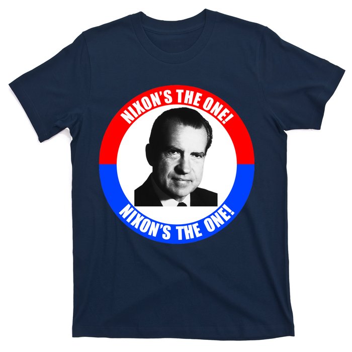 Retro Richard Nixon Nixon's The One Presidential Campaign T-Shirt