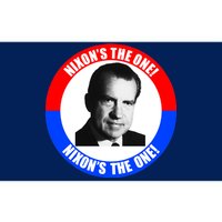 Retro Richard Nixon Nixon's The One Presidential Campaign Bumper Sticker