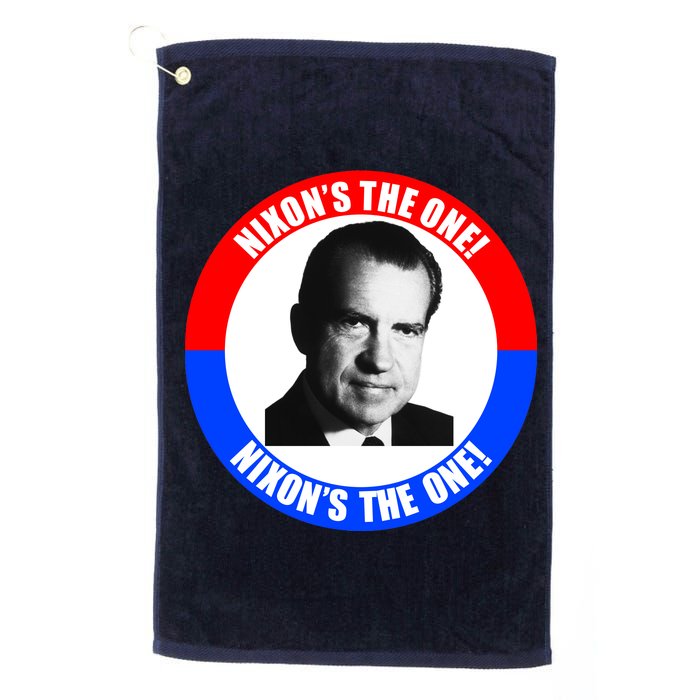 Retro Richard Nixon Nixon's The One Presidential Campaign Platinum Collection Golf Towel