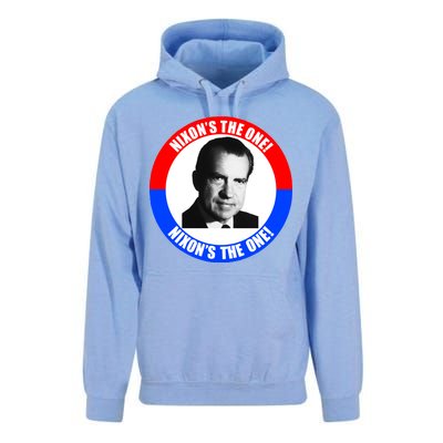 Retro Richard Nixon Nixon's The One Presidential Campaign Unisex Surf Hoodie