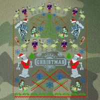 Retro Robot Ugly Christmas Sweater Legacy Tie Dye Trucker Hat