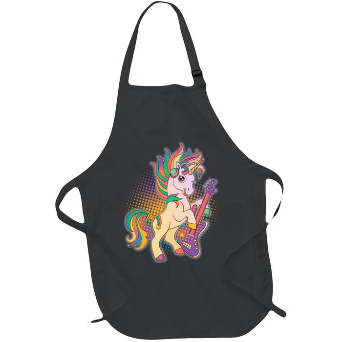 Retro Rocker Rainbow Unicorn Apron