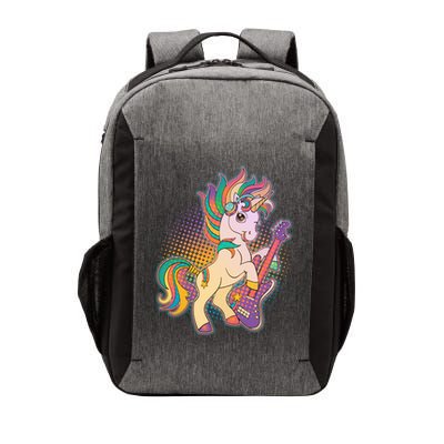 Retro Rocker Rainbow Unicorn Vector Backpack