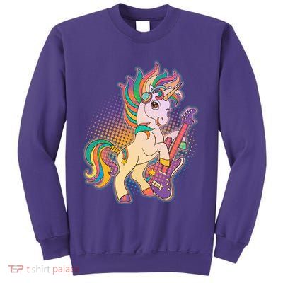 Retro Rocker Rainbow Unicorn Sweatshirt