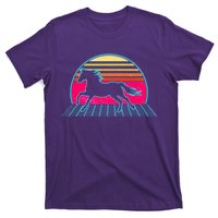 Retro Running Horse Silhouette T-Shirt