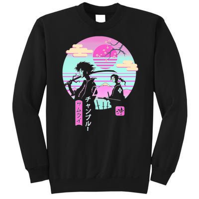 Retro Samurai Chillhop Anime Sweatshirt