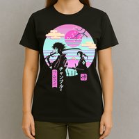 Retro Samurai Chillhop Anime T-Shirt