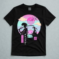 Retro Samurai Chillhop Anime T-Shirt