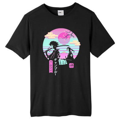 Retro Samurai Chillhop Anime Tall Fusion ChromaSoft Performance T-Shirt