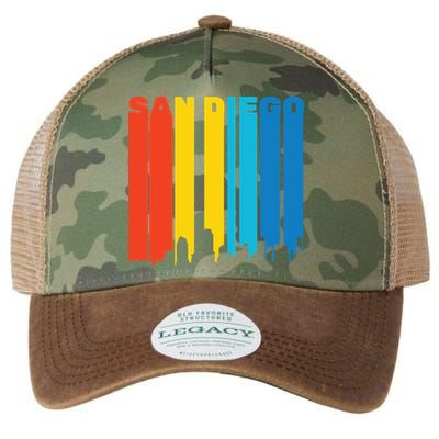 Retro San Diego Legacy Tie Dye Trucker Hat