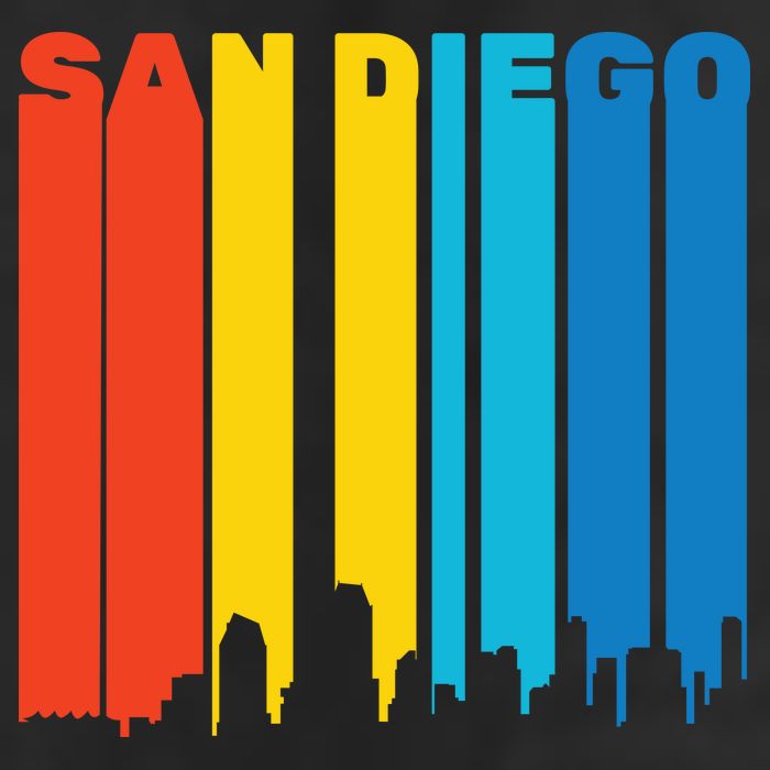 Retro San Diego Cool Comfort Performance Bucket Hat