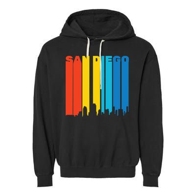 Retro San Diego Garment-Dyed Fleece Hoodie
